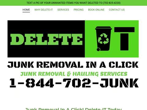 Delete-IT Junk Removal & Hauling Services