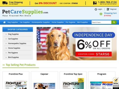 Online pet store for dogs and cats medicines