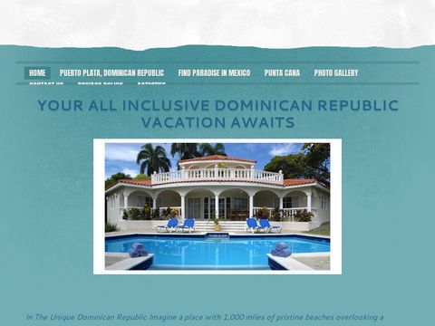 All inclusive Dominican Republic vacation rentals