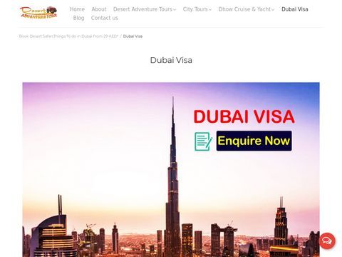 Dubai Visa UK