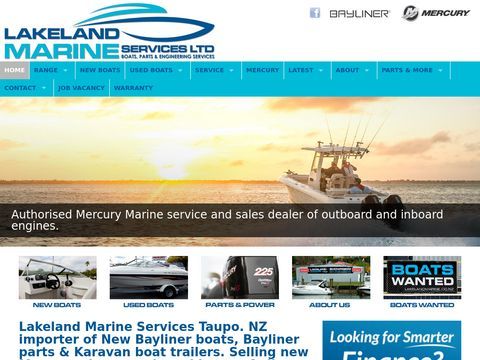 Lakeland, Marine Dealer | Bayliner, Mercury, MerCruiser, Boats | Taupo, NZ