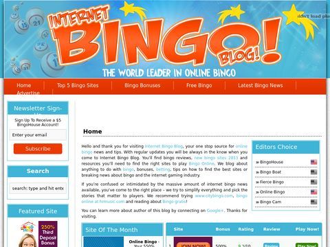 Internet Bingo Blog