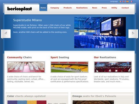 Bericoplast: Chairs & Seats for Community and Sport