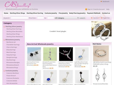 rhinestone jewelry wholesale