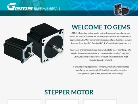 PSC Motors, Brushed & Brushless DC Motor | GEMS Motor