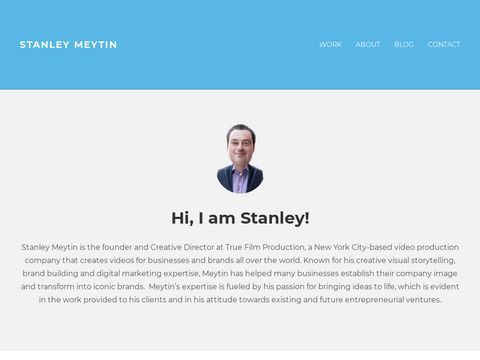 Stanley Meytin: Creative Director at True Film Production