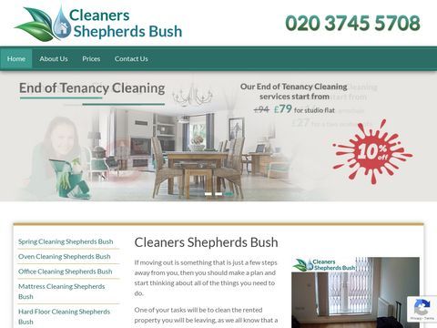 Cleaning Services Shepherds Bush
