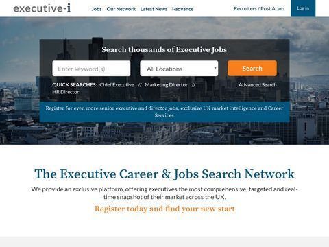 Executive Jobs, Recruitment & Senior Appointments