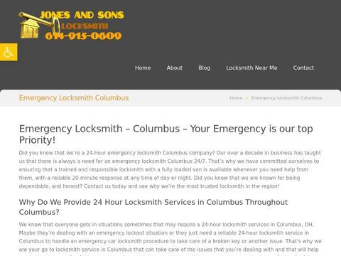 Jones and Sons Emergency Locksmith