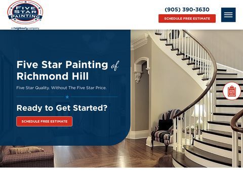 Five Star Painting of Richmond Hill