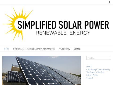 Simplified Solar Power