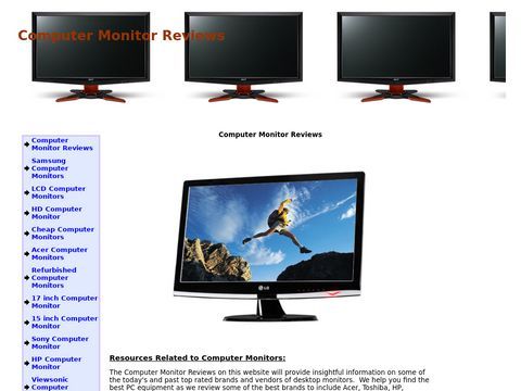 Computer Monitor Reviews