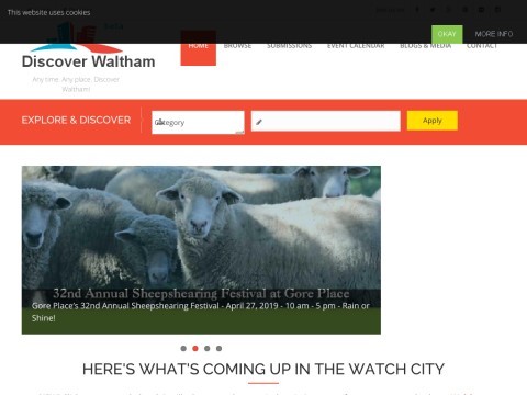 Discover Waltham | Any time. Any place. Discover Waltham!