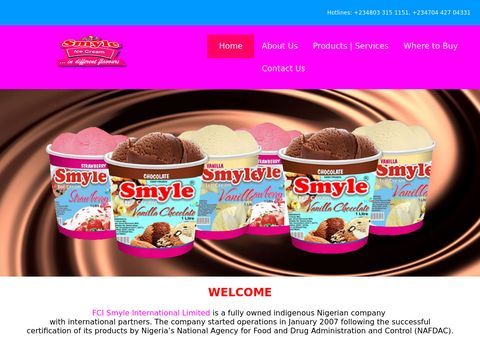 Fci Smyle International Limited  - Smyle Ice Cream