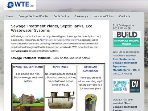 WTE Sewage Treatment Solutions