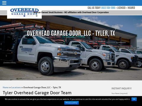 Overhead Garage Door LLC - Tyler Texas