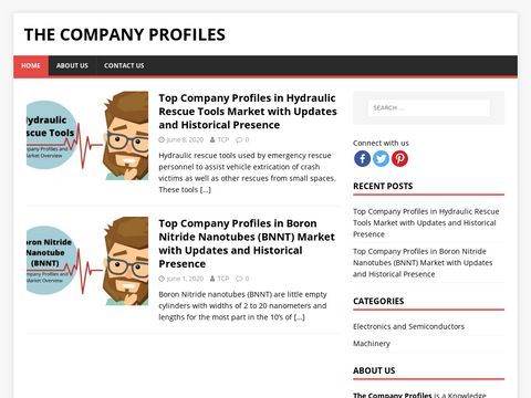 The Company Profiles | Company Overview & Market Description