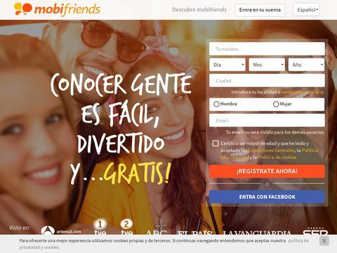 Meet new people and chat for free - mobifriends.com