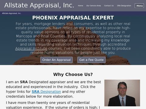 Allstate Appraisal, Inc. Thomas E Long, SRA