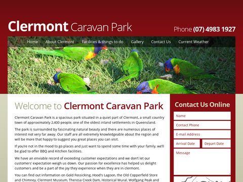Clermont Caravan Park | Recreation Rooms, Accommodation, Cabin Vans | Queensland, Australia