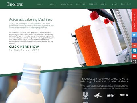 Labelling-Machine.com - Manufacturers of labelling machinery
