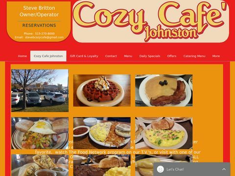 Cozy Cafe Johnston