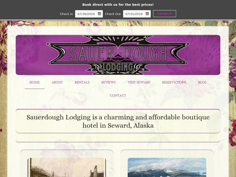 Sauerdough Lodging, Seward Alaska