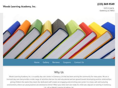 Woods Learning Academy, Inc.