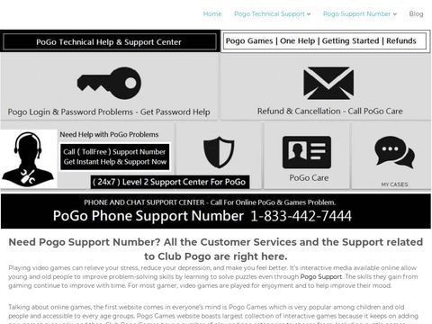 Pogo Support Center - Call Tollfree Number +1 (833) 442 7444