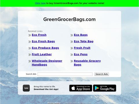 Green Grocer Bags