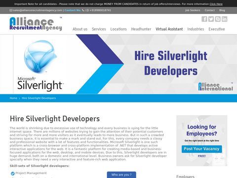 Hire Silverlight Developers - Dedicated Silverlight Developers