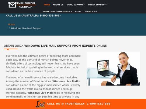 Windows Live Mail Customer Service Australia Tech Support