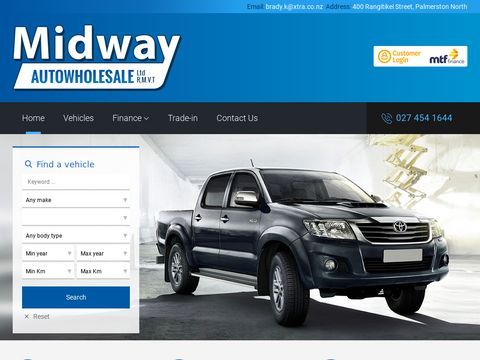 Midway Auto Wholesale | Affordable cars dealers, Sales | Palmerston North, NZ