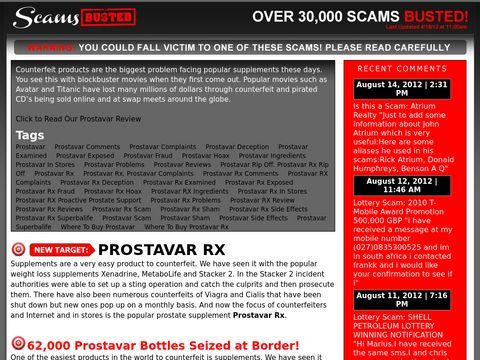 Prostavar Supplement