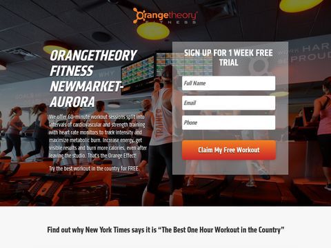 Orangetheory Fitness Newmarket-Aurora