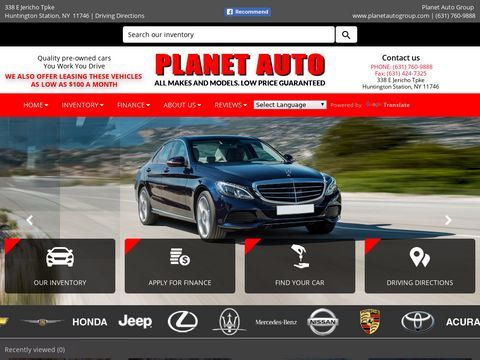 Used car dealer in Huntington Station Long Island Queens, NY | Planet Auto Group
