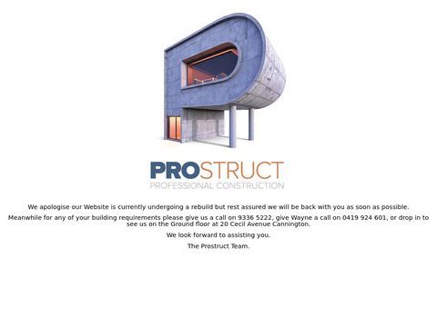 Prostruct | Professionals, Specialists | Building Construction | WA, Australia