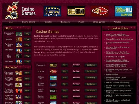 Only trusted Canadian online casinos!