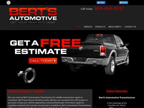 Berts Automotive Transmissions