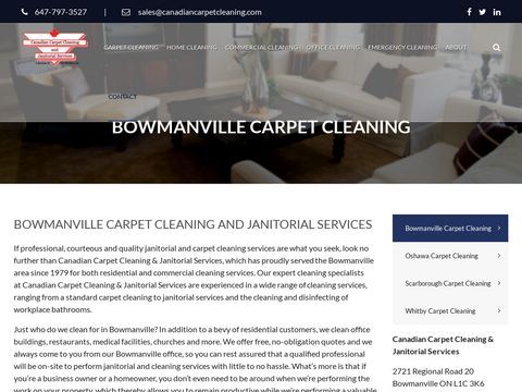 Canadian Carpet Cleaning & Janitorial Services