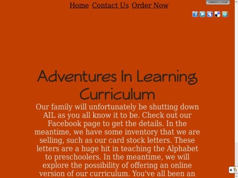 Adventures In Learning Preschool Curriculum