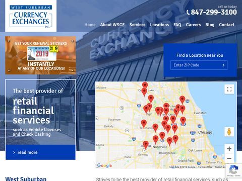 West Suburban Currency Exchanges Inc.