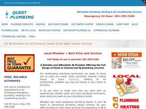 QUEST Plumbing, Heating & Air Conditioning  