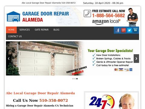 Abc local garage door repair Alameda