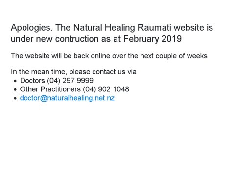 Natural Healing | Homeopathy | Raumati, Kapiti Coast, New Zealand
