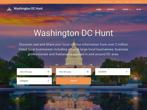 Washington DC Business Hunt – Popular Business Listings