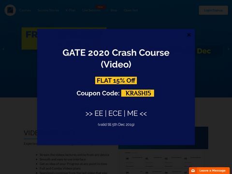 Gate 2016 Online Coaching Institutes