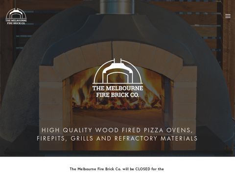 Melbourne Fire Bricks & Refractory Products For Wood Fired Pizza Ovens