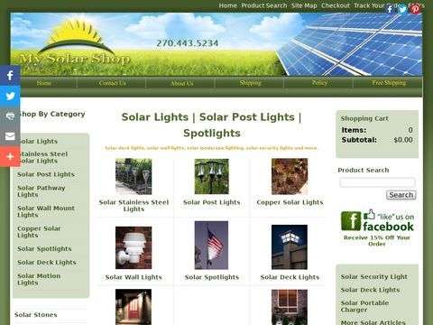 Solar Lights | Solar Landscape Lighting