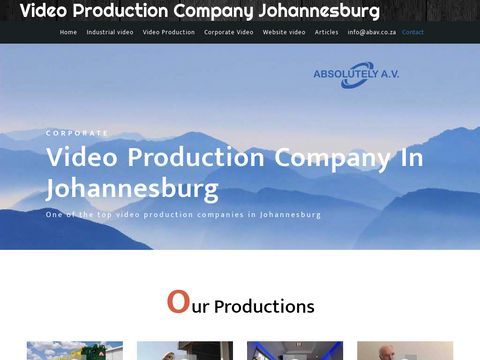 Absolutely AV Video Productions Johannesburg